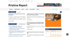 Desktop Screenshot of pristinereport.com